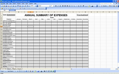 annual household expenses