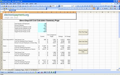 Excel Payroll Calculator Template Free Download from exceltemplates.net