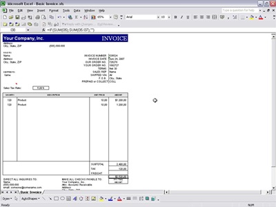 Basic Invoice