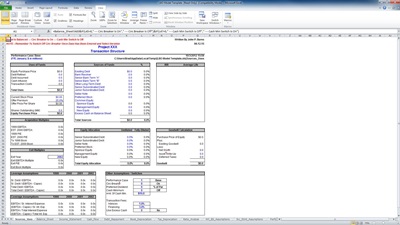 Leverage Buy Out Model