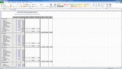Excel Event Budget Template
