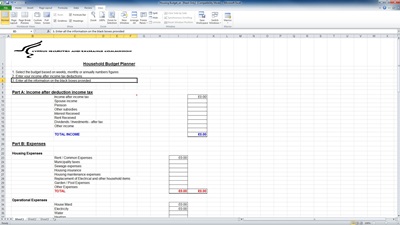 Household Budget Planner