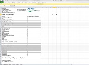 Household Expenses Template