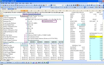 Paycheck Template Excel from exceltemplates.net