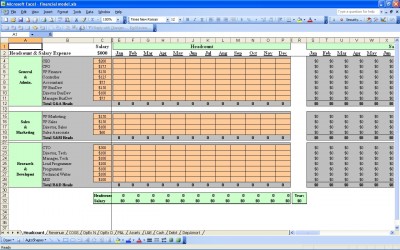 Headcount Planning Template Xls