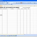 Account Payable Template