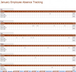 Attendance Calendar