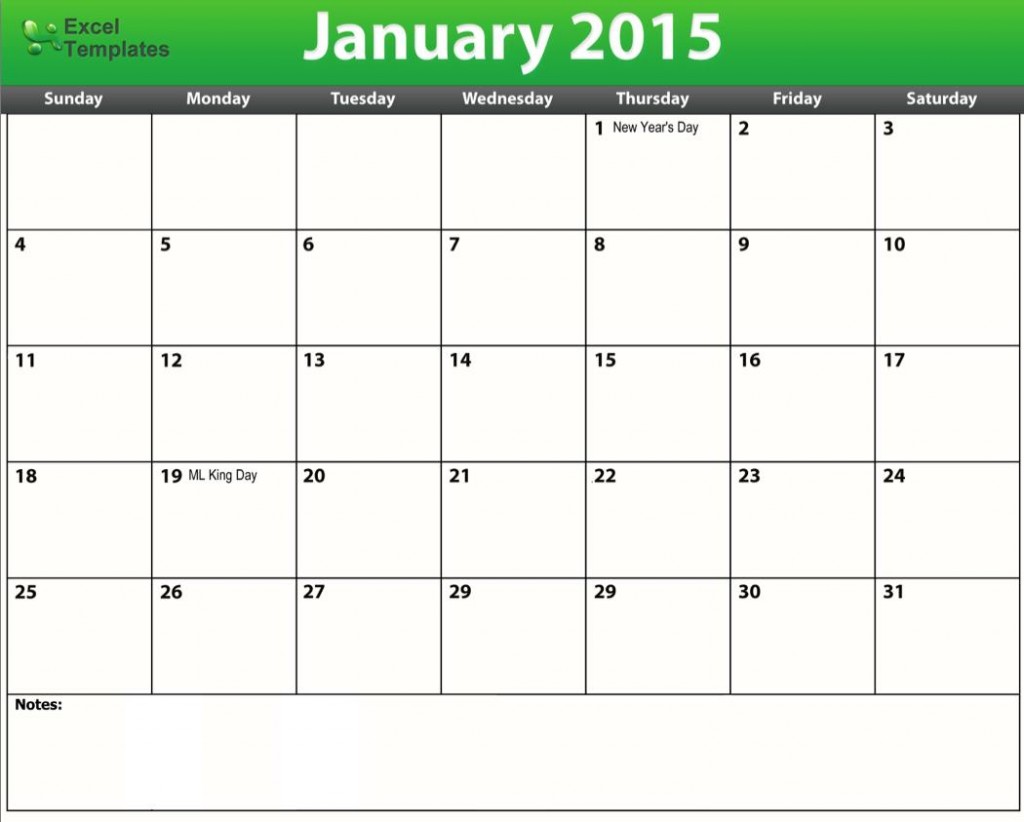 Free Able Calender Templates