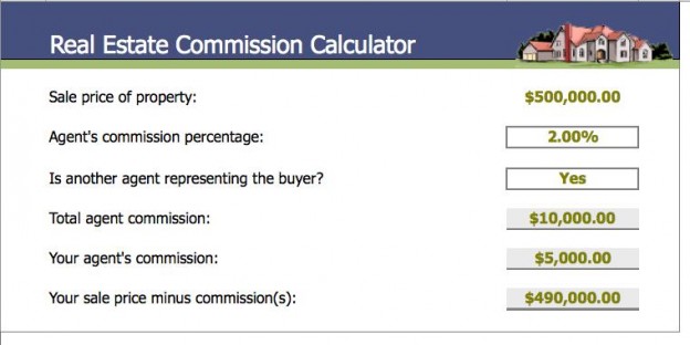 Real Estate Commission Calculator | Real Estate Calculator