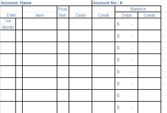 simple bookkeeping template for excel