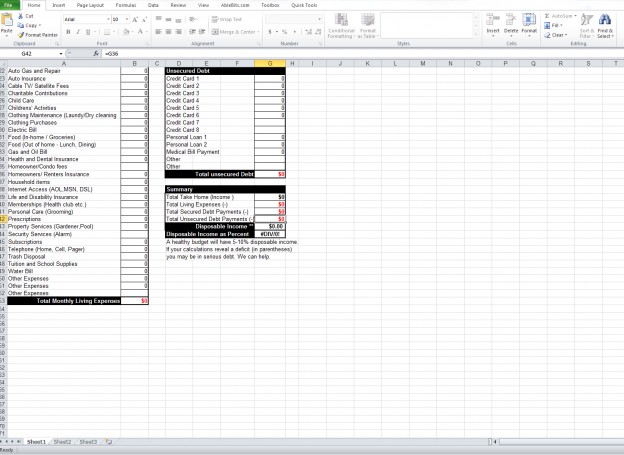 household-budget-worksheet