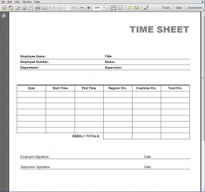 printable blank pdf time card 