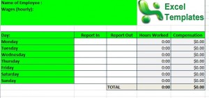 Timesheet Calculator Template