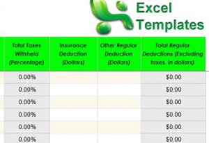 excel payroll calculator