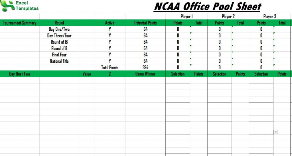 ncaa office pool