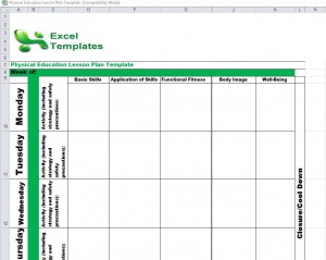 Physical Education Lesson Plan Template from ExcelTemplates.net