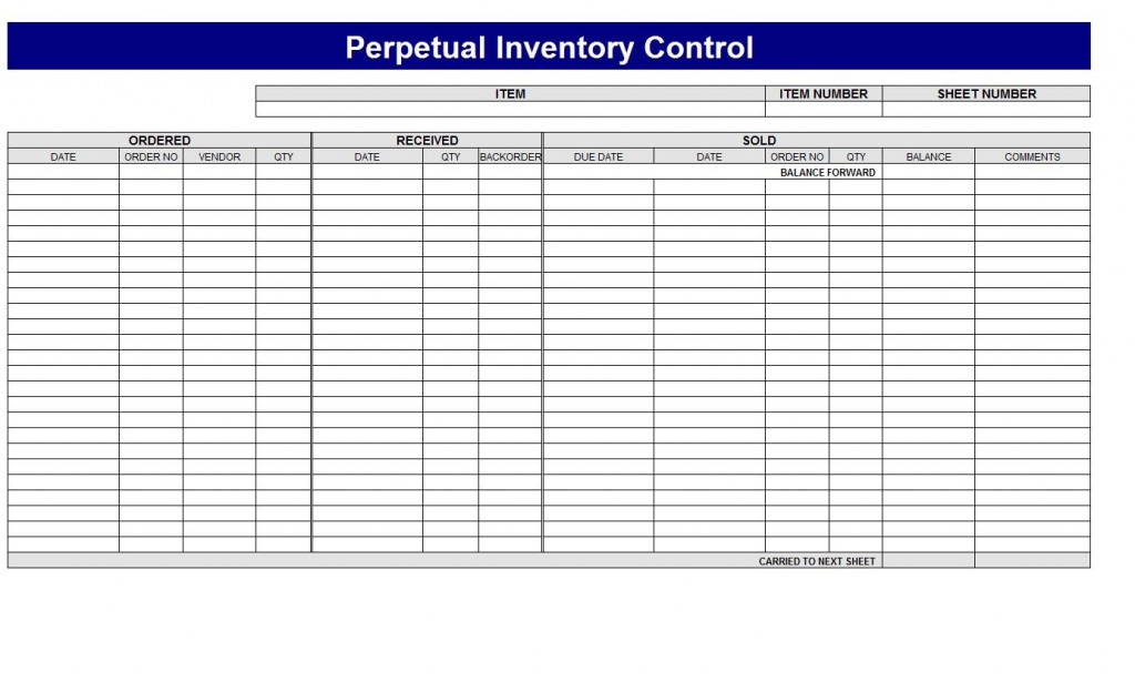 simple inventory manager