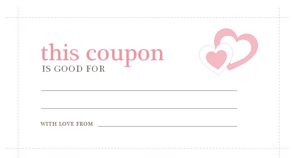 Valentines Day Coupons Valentines Day Coupons Template 