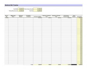 Free Patient Medical Bill Tracker