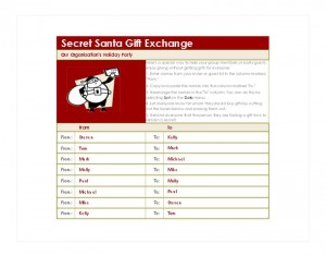 Free Secret Santa Generator