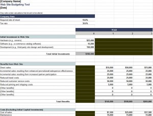 free website budget tool