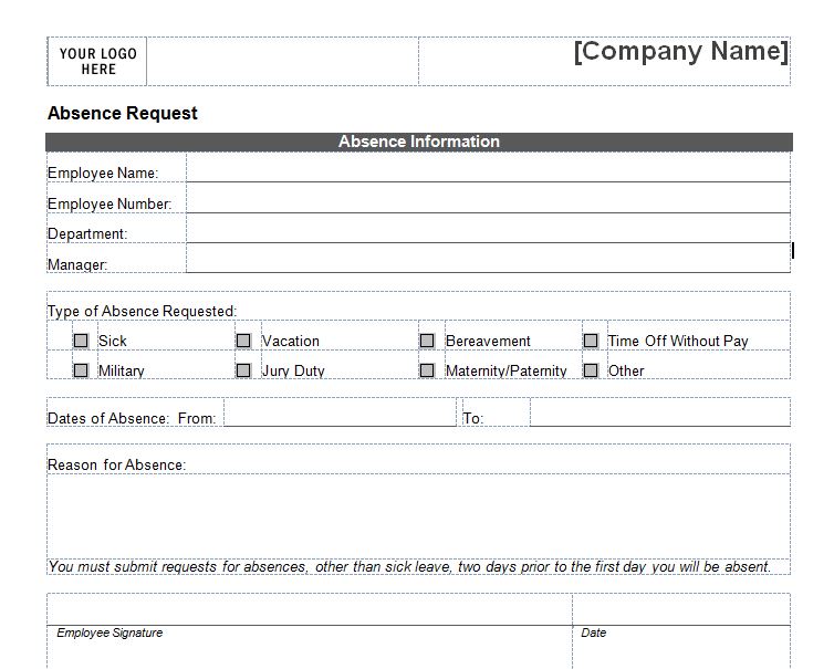 employee-vacation-request-form