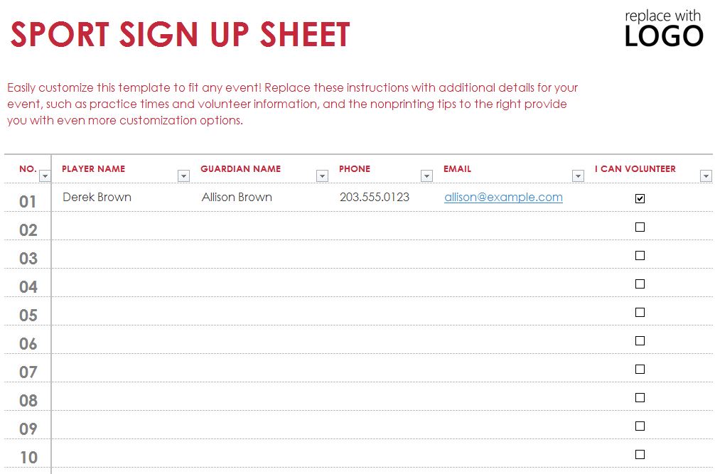 Sign In Sign Out Sheet Template Excel from exceltemplates.net