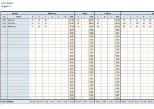 Microsoft Gradebook for Teachers