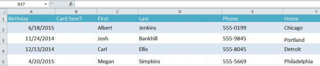 Conditional Formatting in Excel