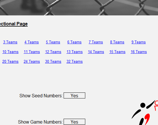 Double Elimination Bracket Template 