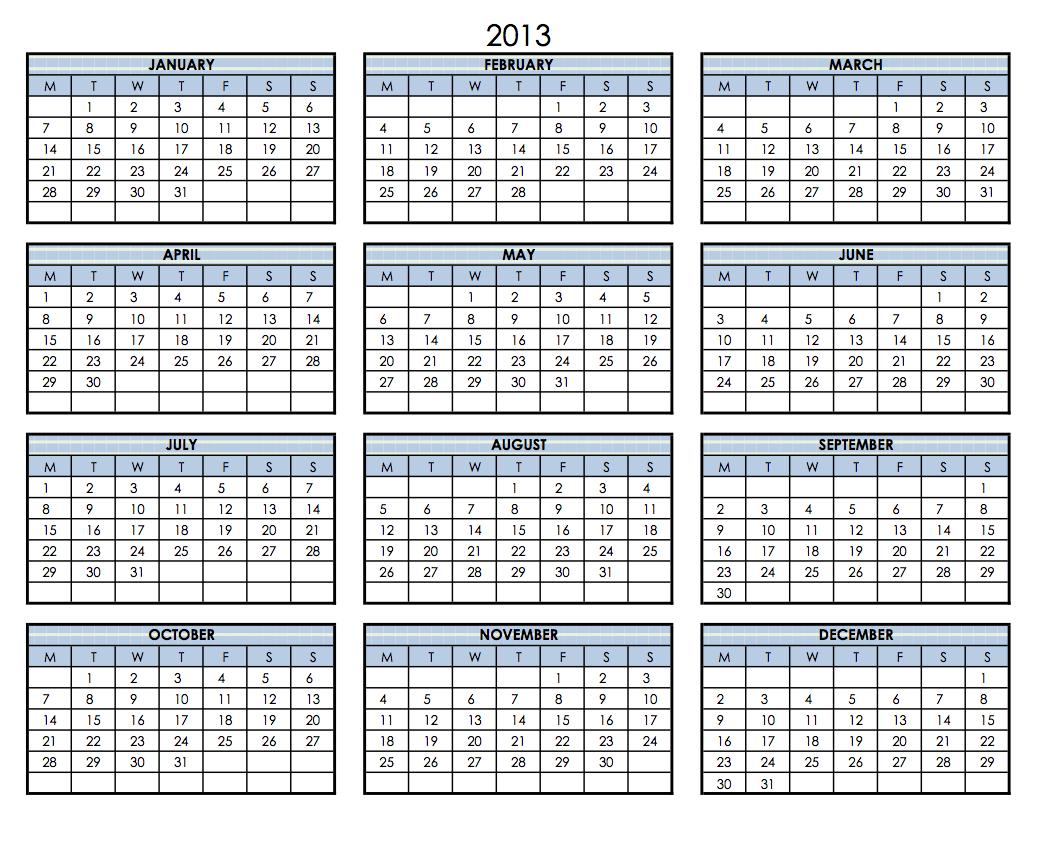 printable-2013-calendar
