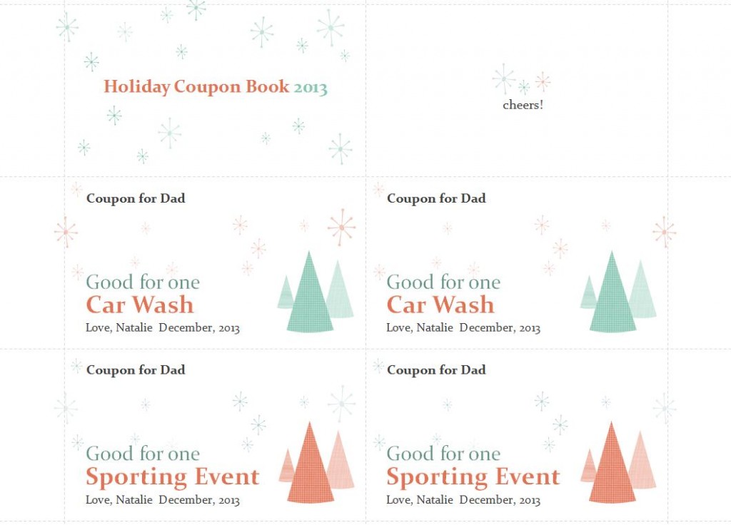 Free Holiday Gift Coupons