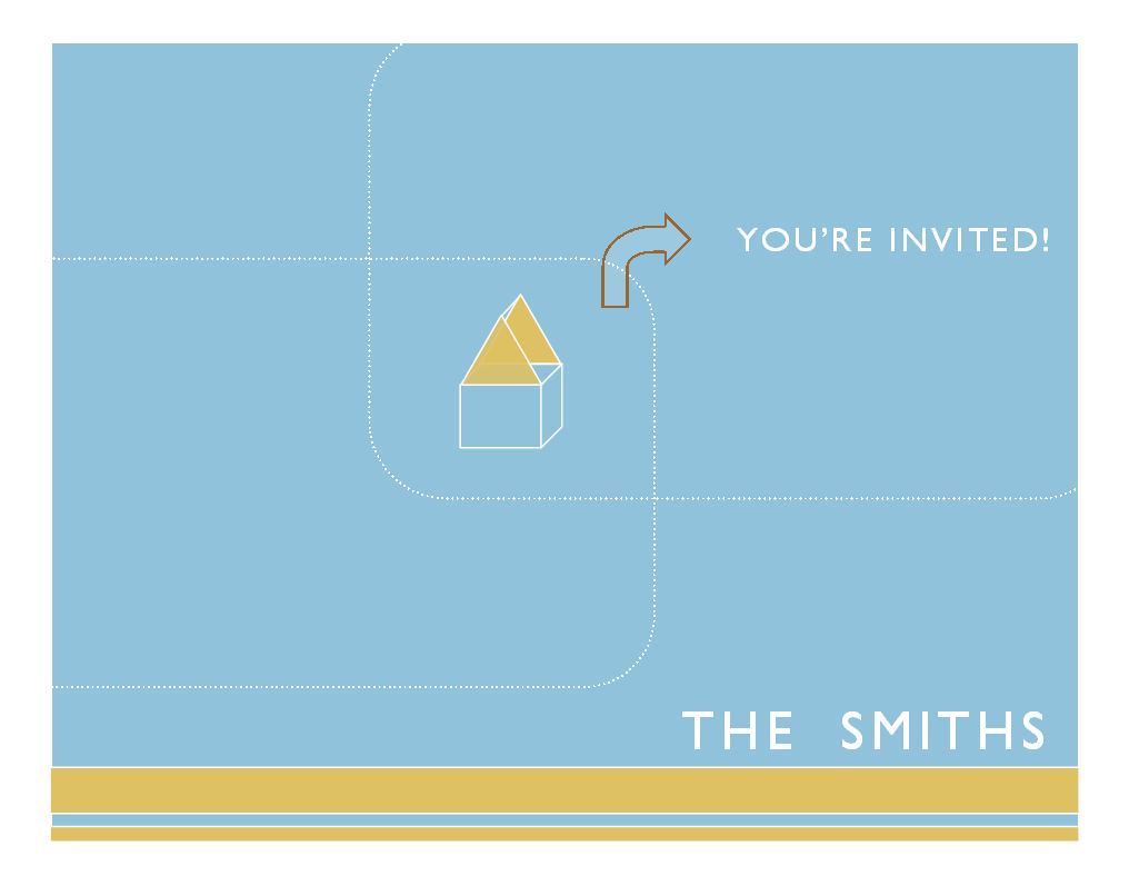 Housewarming Party Invitations Template