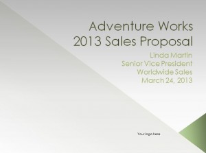 The Sales Proposal Template