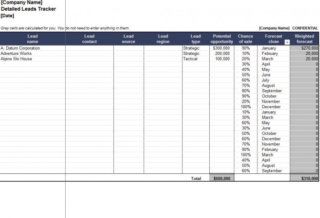 Sales Lead Tracker | Sales Lead Tracking