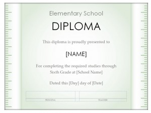 Free Homeschool Diploma Template
