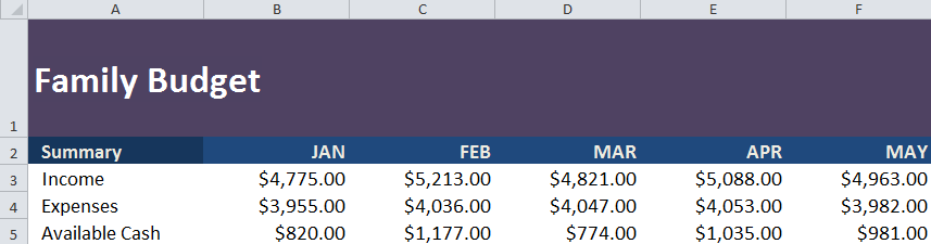 Sorting and Filtering in Excel