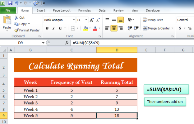 running-total-template